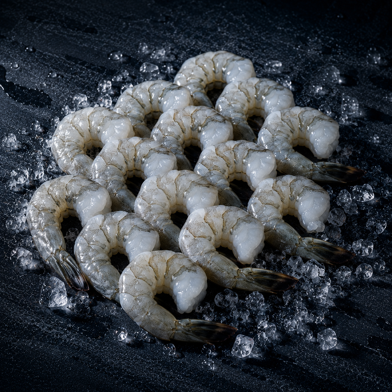Peeled deveined shrimp super jumbo 8/12 count 1 KG ready to cook – Royal Sea