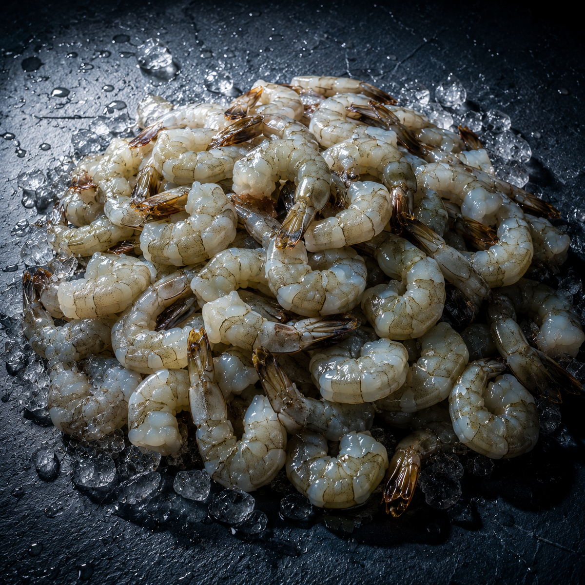 Ecuadorean farmed shrimp medium 30/40 count 1 KG shell-on – Royal Sea Egypt