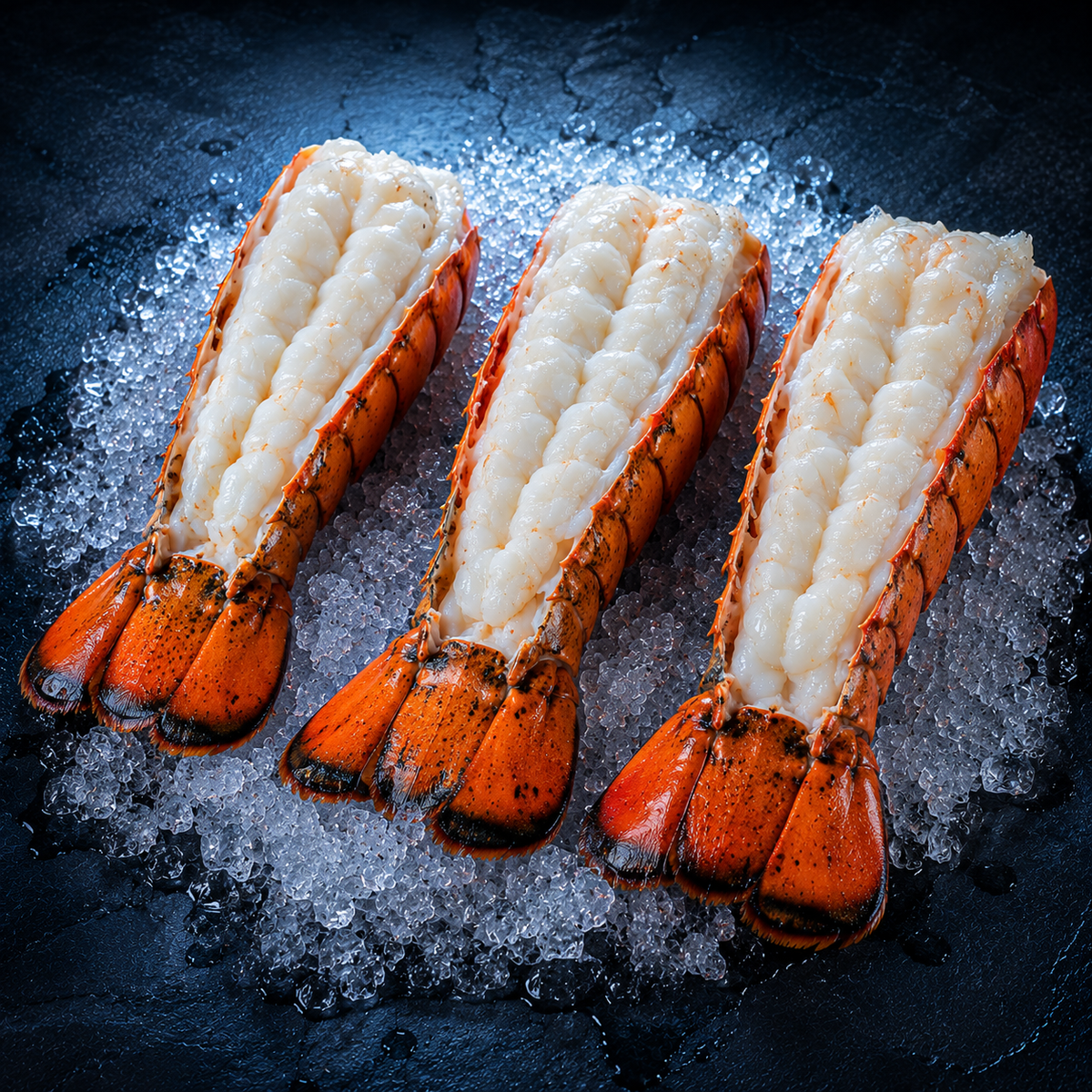 Emirati lobster tails 3 pieces approx 1 KG grilled premium seafood – Royal Sea