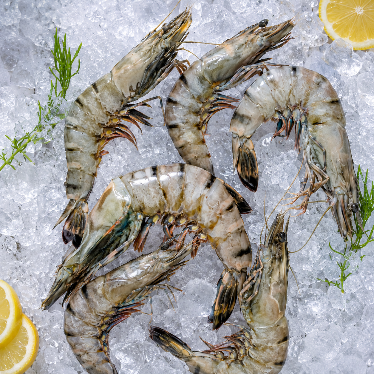 Black Tiger shrimp jumbo 10/20 count 1 KG grilling seafood – Royal Sea Egypt